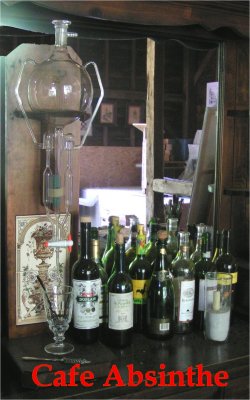 Absinthe Cafe at the Black Feather Retreat