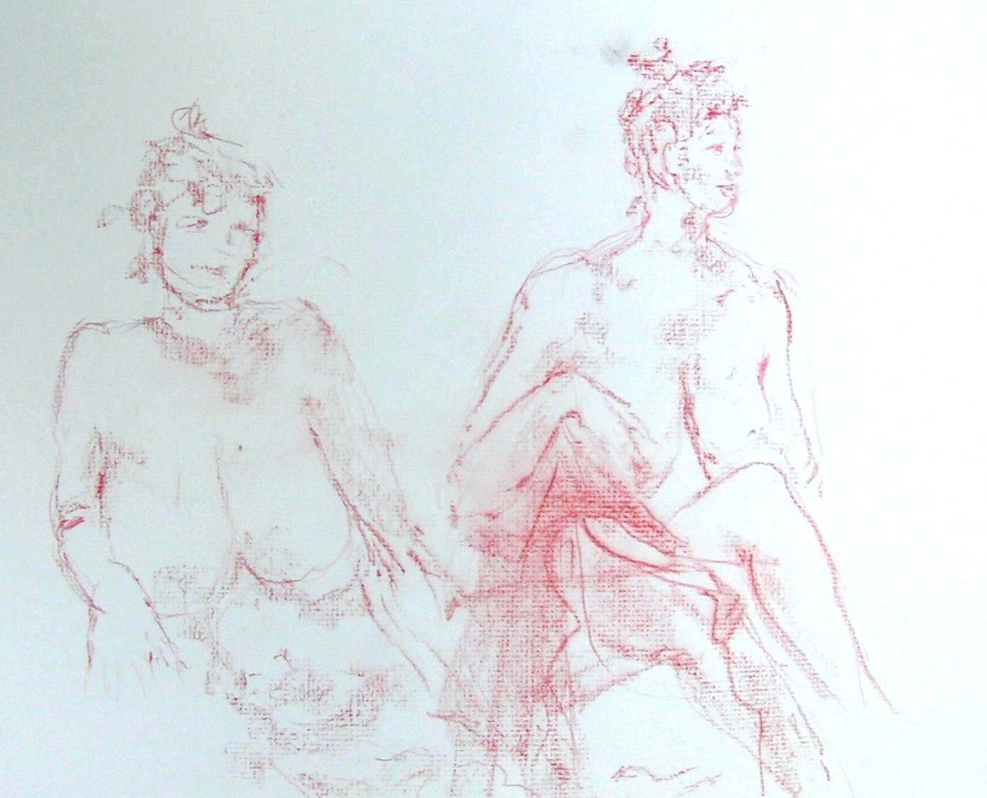 Annual Artist - Figure Model Day at the Blackfeather Retreat