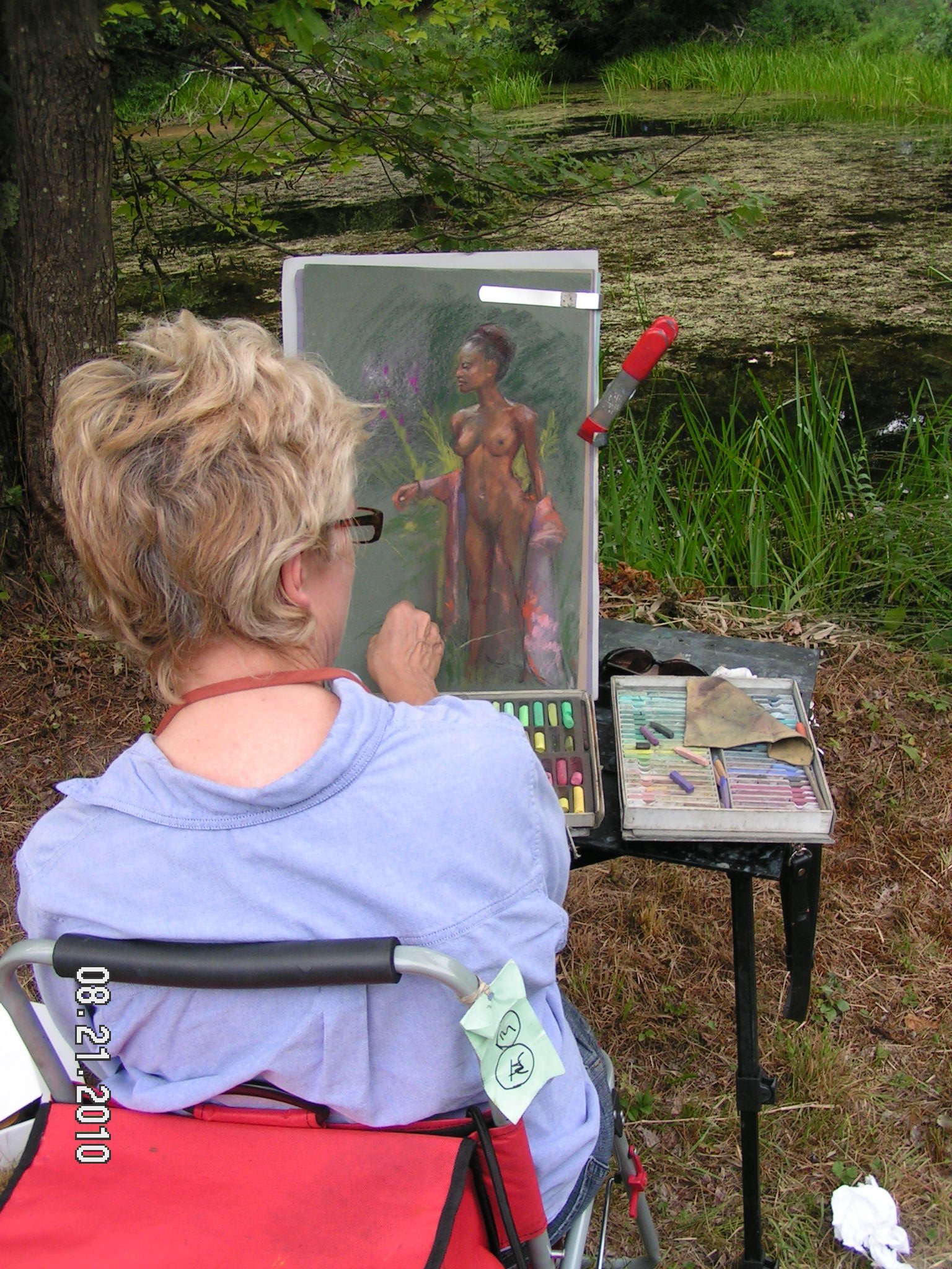 Annual Artist - Figure Model Day at the Blackfeather Retreat
