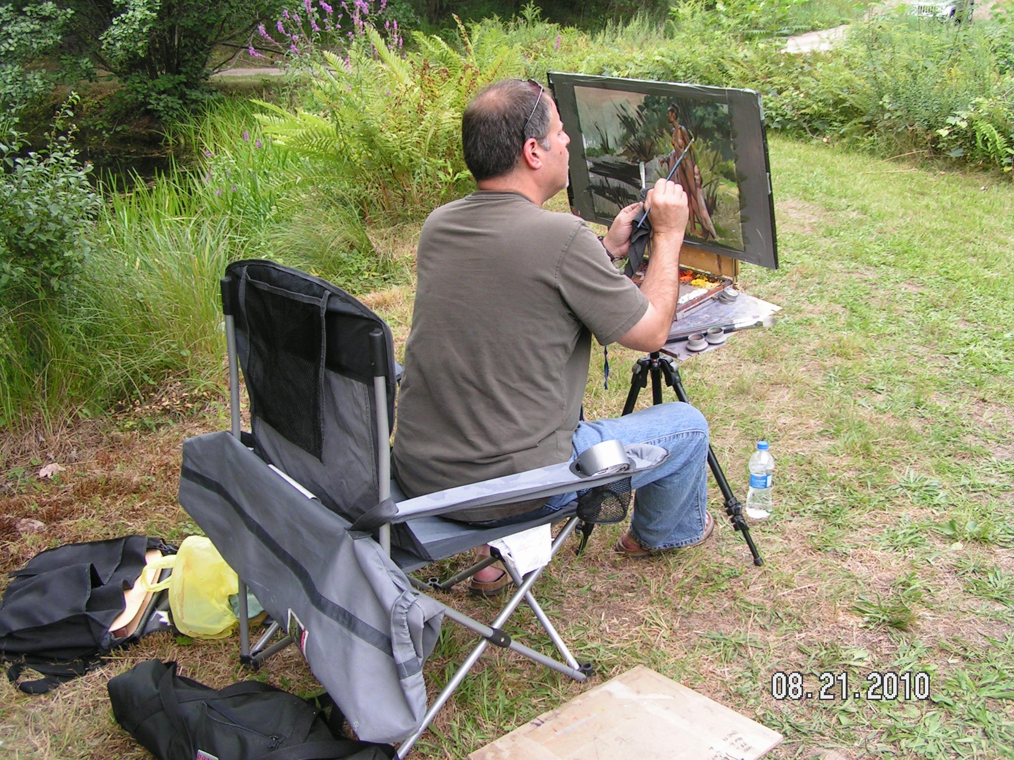 Annual Artist - Figure Model Day at the Blackfeather Retreat