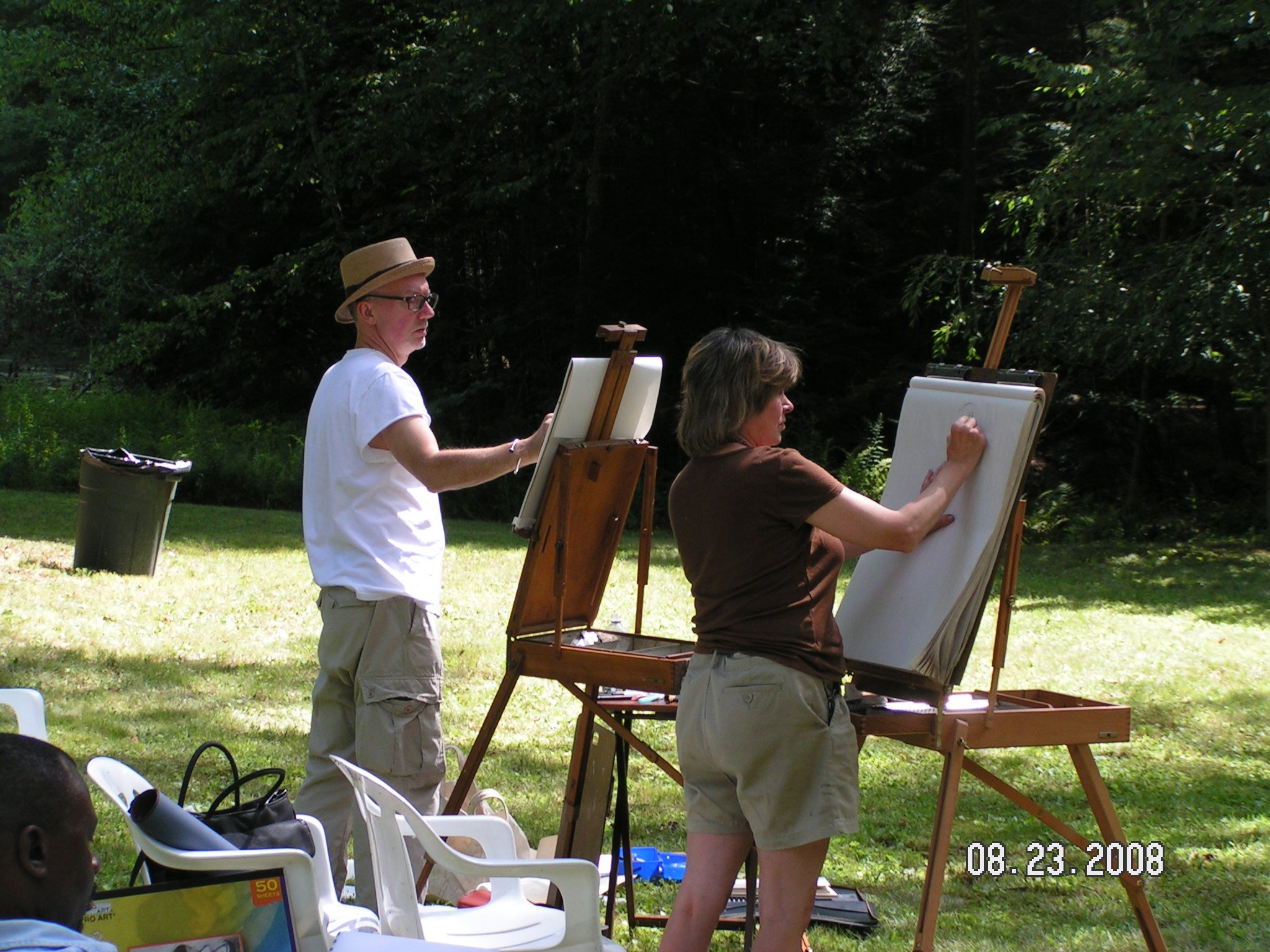 Annual Artist - Figure Model Day at the Blackfeather Retreat