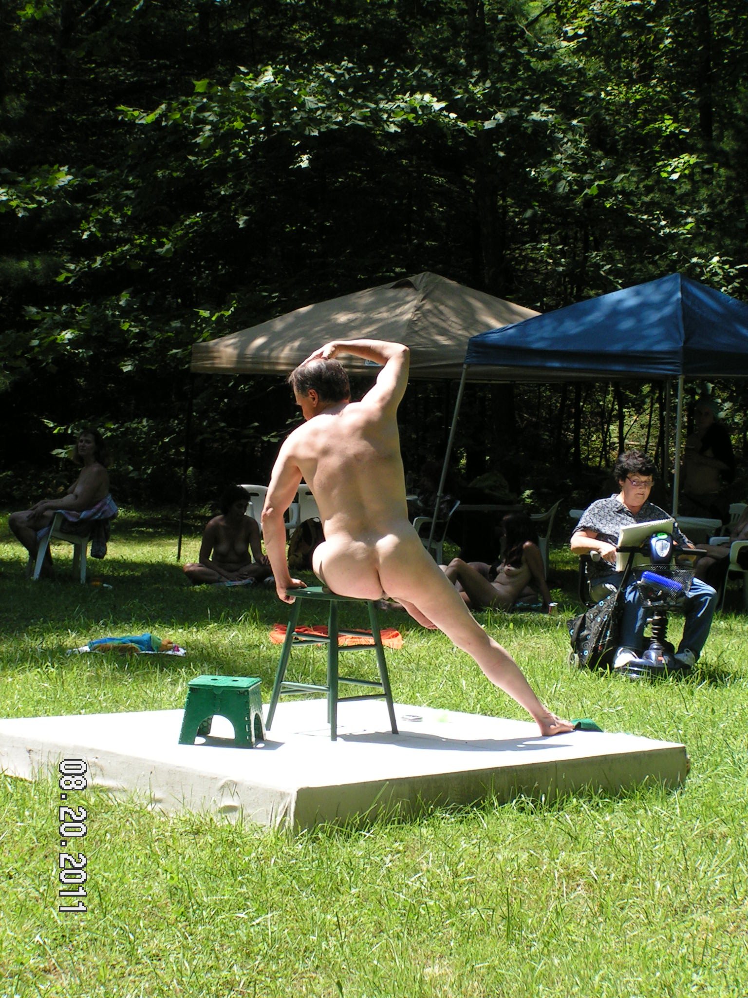 Annual Artist - Figure Model Day at the Blackfeather Retreat