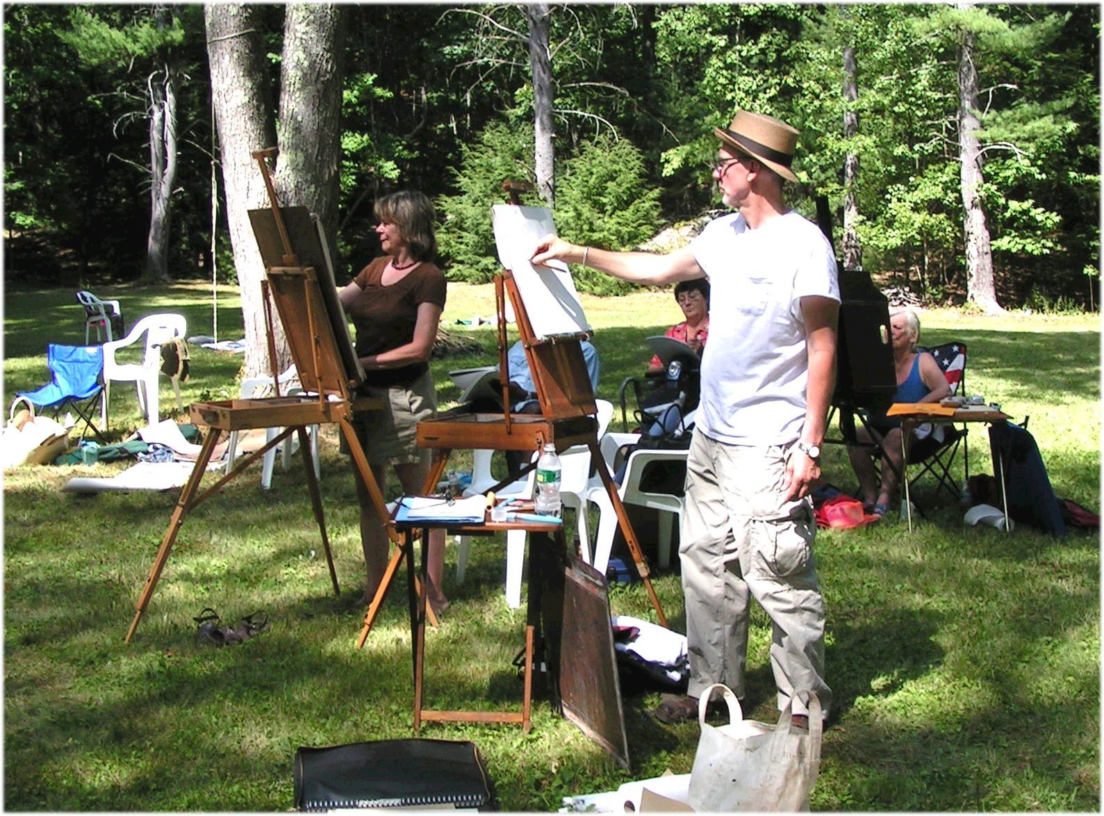 Annual Artist - Figure Model Day at the Blackfeather Retreat