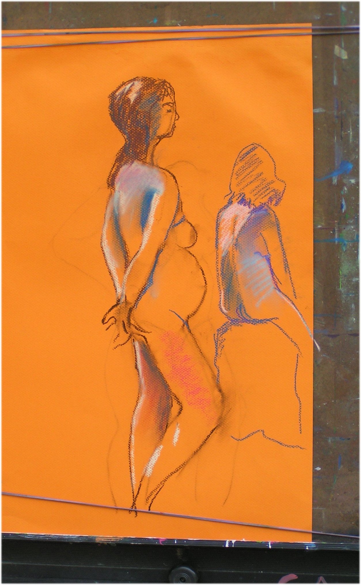 Annual Artist - Figure Model Day at the Blackfeather Retreat