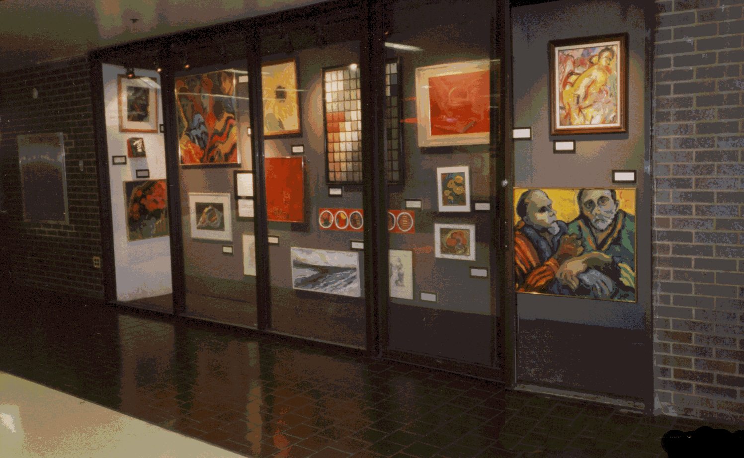 port authority display works by Mark Pilipski and others - Variations